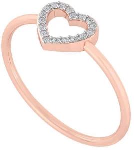 Rose Glow Heart Ring