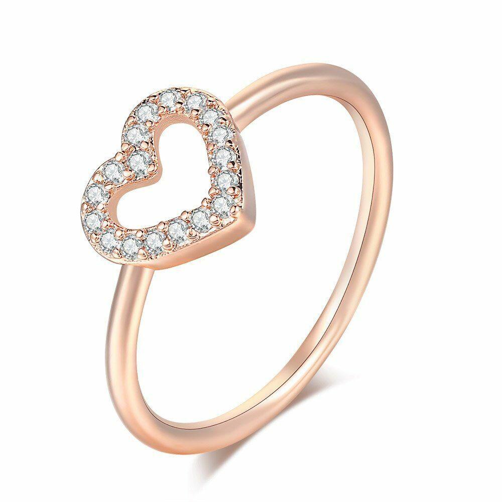 Rose Glow Heart Ring
