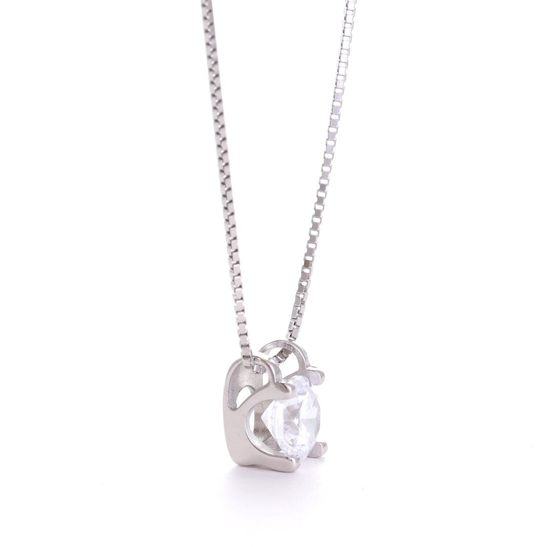 Solitaire Aura Pendant Chain