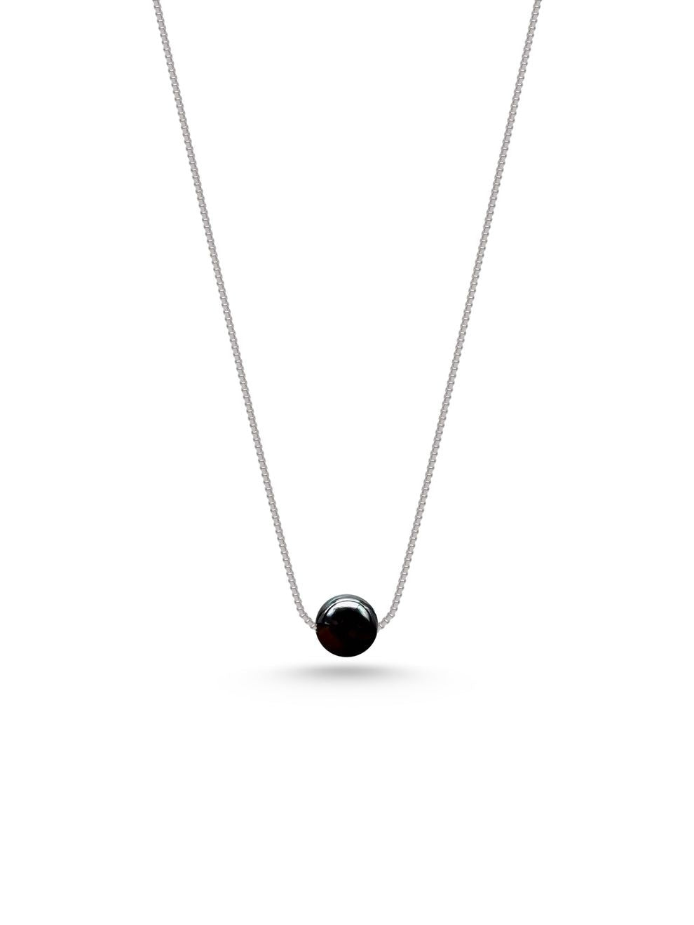 Midnight Pearl Necklace