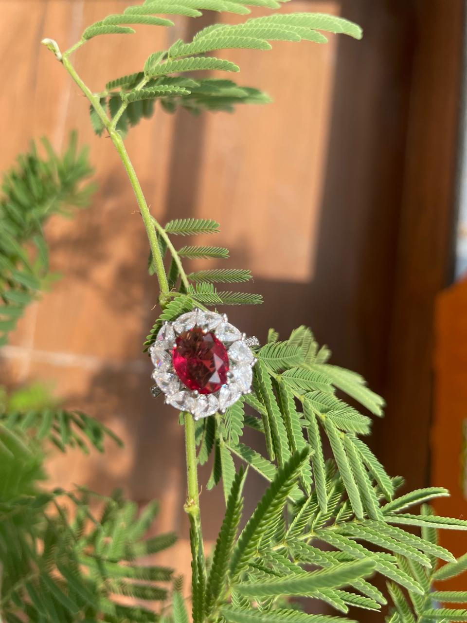 Royal Bloom – Ruby Ring